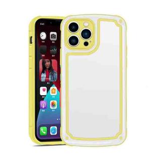 For iPhone 14 Plus Airbag Shockproof Hybrid Phone Case (Candy Yellow)