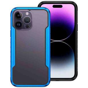 For iPhone 14 Pro Max Shockproof TPU + PC Armor Protective Phone Case(Blue)
