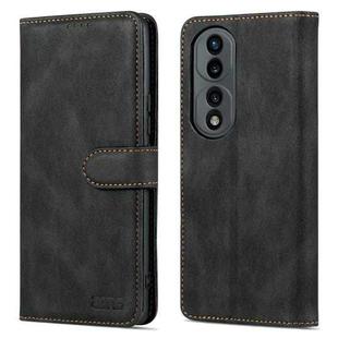 For Honor 70 / 70 Pro AZNS Dream II Skin Feel Horizontal Flip Leather Case(Black)