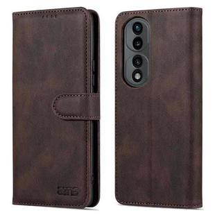 For Honor 70 / 70 Pro AZNS Dream II Skin Feel Horizontal Flip Leather Case(Coffee)