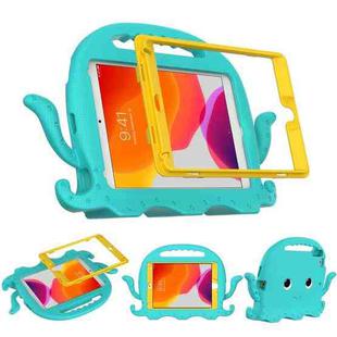 Octopus EVA Shockproof Tablet Case with Screen Film & Shoulder Strap For iPad mini 5 / 4 / 3 / 2 / 1(Glacier Green)