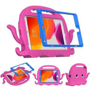 Octopus EVA Shockproof Tablet Case with Screen Film & Shoulder Strap For iPad mini 5 / 4 / 3 / 2 / 1(Rose Red)