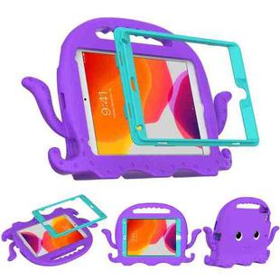 Octopus EVA Shockproof Tablet Case with Screen Film & Shoulder Strap For iPad mini 5 / 4 / 3 / 2 / 1(Purple)