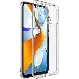 For Xiaomi Poco C40 IMAK UX-5 Series Transparent Shockproof TPU Protective Phone Case
