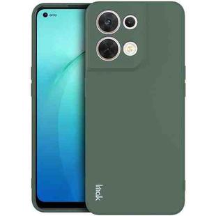 For OPPO Reno8 5G / Reno8 Pro 5G Global IMAK UC-4 Series Straight Edge TPU Soft Protective Case(Dark Green)