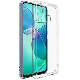 For Infinix Hot 12 Play IMAK UX-5 Series Shockproof TPU Phone Case(Transparent)