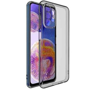 For Samsung Galaxy A23 4G IMAK UX-5 Series Claer TPU Phone Case(Transparent Black)