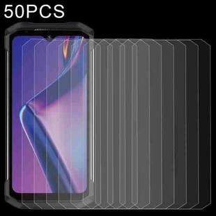 50 PCS 0.26mm 9H 2.5D Tempered Glass Film For Doogee S98 Pro / S98