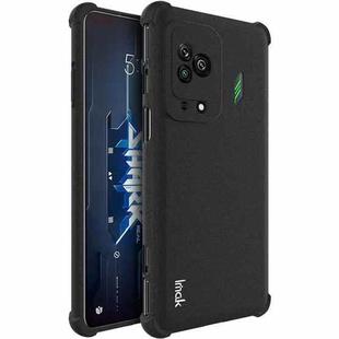 For Xiaomi Black Shark 5 IMAK All-inclusive Shockproof Airbag TPU Case with Screen Protector (Matte Black)
