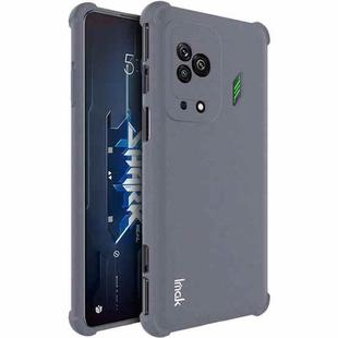 For Xiaomi Black Shark 5 IMAK All-inclusive Shockproof Airbag TPU Case with Screen Protector (Matte Grey)