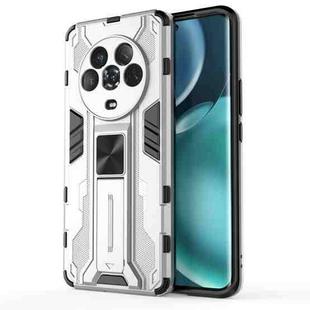 For Honor Magic4 Supersonic PC + TPU Shock-proof Protective Phone Case(Silver)
