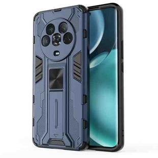 For Honor Magic4 Supersonic PC + TPU Shock-proof Protective Phone Case(Blue)