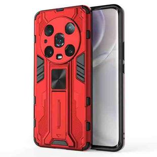 For Honor Magic4 Pro Supersonic PC + TPU Shock-proof Protective Phone Case(Red)