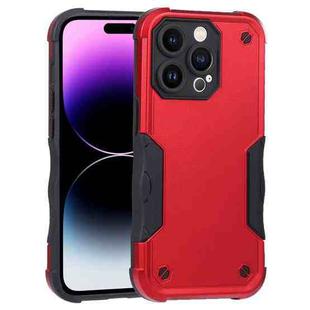 For iPhone 14 Pro Max Non-slip Shockproof Armor Phone Case (Red)