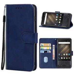 For Blackberry KEY2 Leather Phone Case(Blue)
