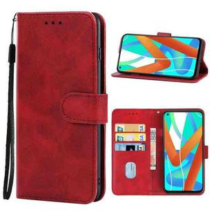 For OPPO Realme V13 5G Leather Phone Case(Red)