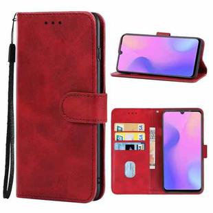 For vivo Z3i Leather Phone Case(Red)