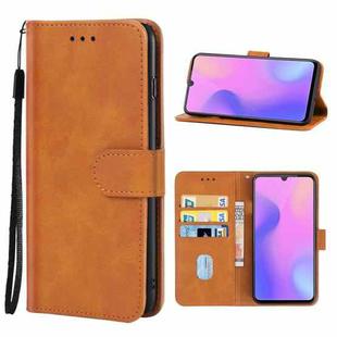 For vivo Z3i Leather Phone Case(Brown)