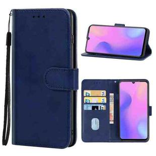 For vivo Z3i Leather Phone Case(Blue)