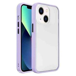 For iPhone 14 Translucent Skin Feel Frosted Phone Case (Light Purple)