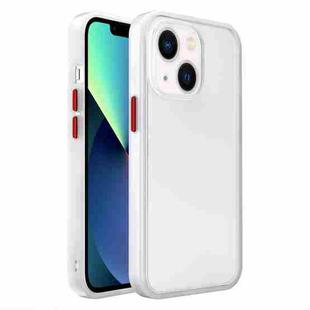 For iPhone 14 Plus Translucent Skin Feel Frosted Phone Case (White)