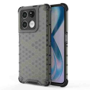 For OnePlus Ace Racing Shockproof Honeycomb PC + TPU Phone Case(Black)