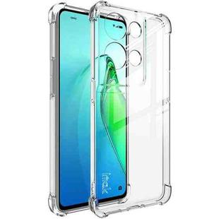 For OPPO Reno8 Pro+ 5G / Reno8 Pro 5G Global IMAK All-inclusive Shockproof Airbag TPU Case with Screen Protector (Transparent)