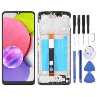 OEM LCD Screen For Samsung Galaxy A03s SM-A037U US Edition Digitizer Full Assembly with Frame