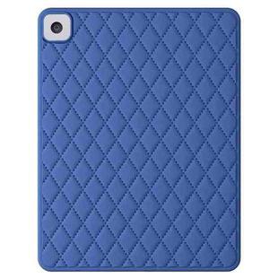 Diamond Lattice Silicone Tablet Case For iPad mini 5 / 4 / 3 / 2 / 1(Blue)