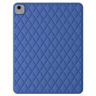 For iPad mini 6 Diamond Lattice Silicone Tablet Case(Blue)