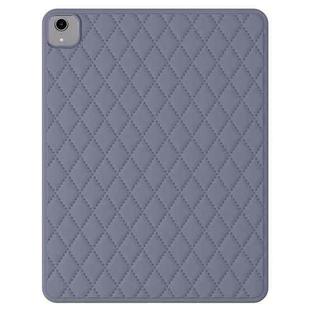 For iPad mini 6 Diamond Lattice Silicone Tablet Case(Grey)