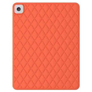 Diamond Lattice Silicone Tablet Case For iPad Air / Air 2 / 9.7 2017 / 9.7 2018(Orange)