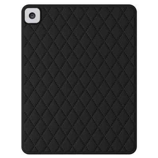 Diamond Lattice Silicone Tablet Case For iPad Pro 10.5 2019 / 2017(Black)