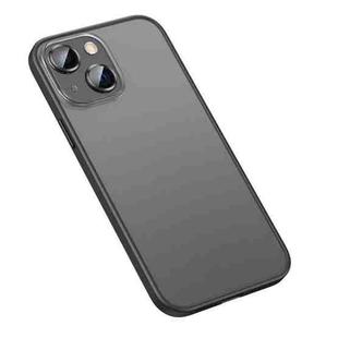 For iPhone 14 Plus Matte PC + TPU Phone Case (Black)