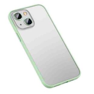 For iPhone 14 Plus Matte PC + TPU Phone Case (Green)