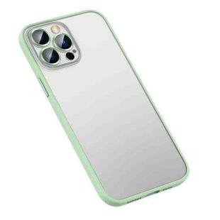 For iPhone 14 Pro Matte PC + TPU Phone Case(Green)