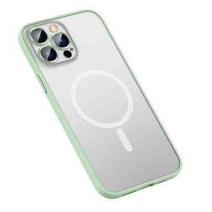 For iPhone 14 Pro MagSafe Matte Phone Case(Green)