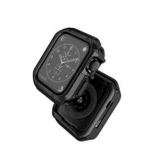 TPU Frame Watch Case For Apple Watch Series 9 / 8 / 7 41mm(Black)