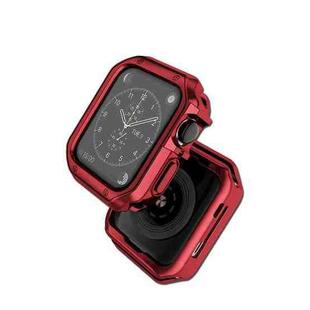 TPU Frame Watch Case For Apple Watch Series 6 & SE & 5 & 4 44mm(Red)