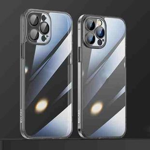 For iPhone 13 Pro SULADA Crytal Steel Series Diamond Glass + TPU Phone Case (Black)