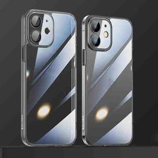 For iPhone 12 SULADA Crytal Steel Series Diamond Glass + TPU Phone Case(Black)