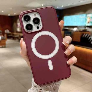 MagSafe Magnetic Phone Case For iPhone 14 Pro(Wine Red)