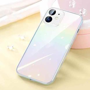 SULADA Color Glaze Series Gradient PC + TPU Phone Case For iPhone 12(Blue)