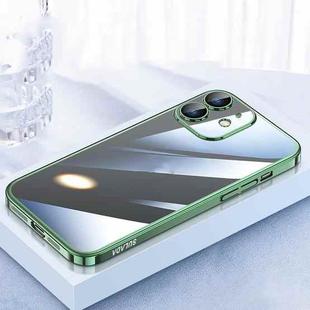 For iPhone 12 SULADA JINGJIA Series Lens Protector PC Phone Case(Greeen)