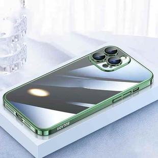 For iPhone 12 Pro SULADA JINGJIA Series Lens Protector PC Phone Case(Greeen)