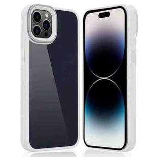Shield Acrylic Phone Case For iPhone 14 Pro Max(White)