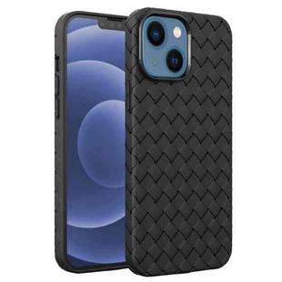 For iPhone 14 BV Woven All-inclusive Phone Case (Black)