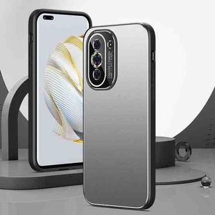 For Huawei nova 10 All-Inclusive Lens Frosted Metal Phone Case(Silver Grey)