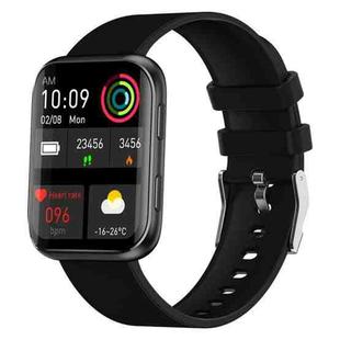 GX08 1.69 Inch Square Screen Smart Watch Supports Heart Rate Detection, Blood Pressure Detection, Blood Oxygen Detection(Black)