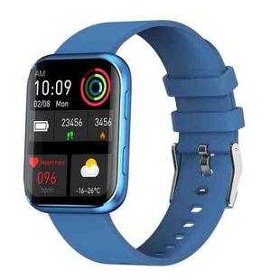 GX08 1.69 Inch Square Screen Smart Watch Supports Heart Rate Detection, Blood Pressure Detection, Blood Oxygen Detection(Blue)